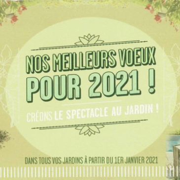 Meilleurs vœux 2021