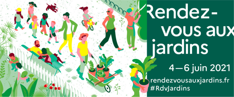 Rendez-vous aux jardins du 4 au 6 juin 2021