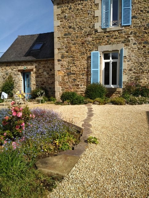 Le jardin une pièce à vivre allée carrossable