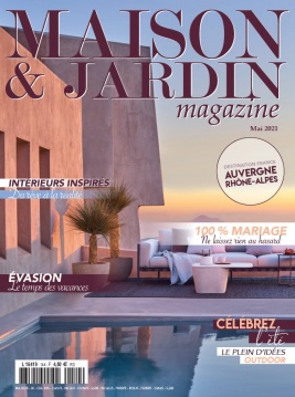 Couverture magazine Maison et Jardin Mai 2021 Le jardin une pièce à vivre